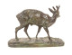 Small bronze sculpture of a deer, no. 1, by Pierre-Jules Mène, animal sculptor, 19th century
