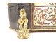 Glove box/jewelry case, Boulle marquetry, brass, Napoleon III, 19th century