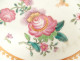 Three porcelain dishes, Compagnie des Indes Famille rose peonies, Qianlong period, 18th century