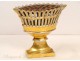 Picnic Flowers Cup Paris porcelain gilt 1st Empire 19th