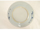 Two white and blue Kangxi porcelain plates from the East India Company, 18th century