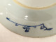 Two white and blue Kangxi porcelain plates from the East India Company, 18th century