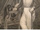 Engraving Portrait Henry Duke of Bordeaux Chambord Comte d&#39;Artois Bourbon 19th