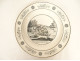 9 talking dessert plates, Creil Montereau earthenware, Fables of Fontaine, 19th century