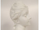 Sculpture bust of a woman, Sylvain Kinsburger, Limoges biscuit porcelain, Art Nouveau, 19th century