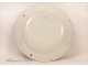 Earthenware plate Nevers 18th Fleur La Rochelle