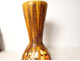 Accolay ceramic vase lamp with glass inclusions, 20th century decoration