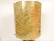 Accolay ceramic vase lamp with glass inclusions, 20th century decoration