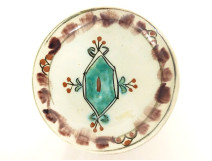 Ottoman ceramic bowl, K&uuml;tahya, Islamic Arts, T&uuml;rkiye, Joseph Soustiel, 18th century