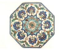 Ottoman ceramic bowl, K&uuml;tahya, Islamic Arts, T&uuml;rkiye, Joseph Soustiel, 18th century