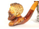 Meerschaum pipe with amber head, composer Georges Bizet, Guyot collection, 20th century