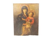 HSC painting Virgin and Child Salus populi romani St. Mary Major Rome 18th century