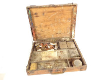 Painter's box for oil paints, late 19th century