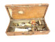 Coffret boîte de peintre peintures huile fin XIXème siècle