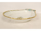 Empire style porcelain shell-shaped serving dish, Paris, Louis-Philippe palmette design, 19th century