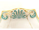 Empire style porcelain shell-shaped serving dish, Paris, Louis-Philippe palmette design, 19th century
