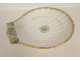 Empire style porcelain shell-shaped serving dish, Paris, Louis-Philippe palmette design, 19th century
