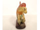 Small Chinese horse sculpture, carved wood, lacquered and gilded, Qing Dynasty, 18th century, China