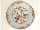 Chinese porcelain plate with imari floral decoration, Qianlong period, 18th century