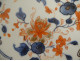 Chinese porcelain plate with imari floral decoration, Qianlong period, 18th century