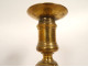 Regency Louis XV style gilt bronze candlestick, 18th century