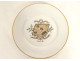 Jullien porcelain plate, Society cork game, 1895 Francs, cork makers