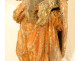 Large sculpture of Saint Peter, polychrome carved wooden religious statue, 17th century