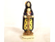 HB Quimper H. Porson earthenware statuette of Saint Anne of the Bretons with an anchor, 20th century
