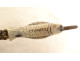Carved bone fishhook, fishing souvenir from Paimpol, Brittany, late 19th century