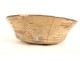 Pre-Columbian Nazca bowl from Peru, featuring birds and fish, polychrome terracotta.