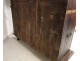 Buffet two bodies, 4 shutters, solid oak, carved with acanthus leaves, seventeenth