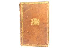 Secret hidden book, music box, Thorens, Harry Lime, coat of arms, blazon, 1751