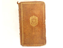 Secret hidden book, music box, Thorens, Harry Lime, coat of arms, blazon, 1751