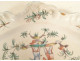 Polylobed earthenware dish from Les Islettes, decorated with Chinese flowers and dragonflies, 18th century