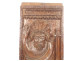 Carved wooden bas-relief panel of Saint John the Baptist, High Period, 17th century