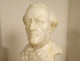 Alabaster sculpture, bust of composer Wagner, Raphael Nannini, Italy, early 20th century