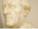 Alabaster sculpture, bust of composer Wagner, Raphael Nannini, Italy, early 20th century