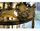 Louis XVI lantern, vestibule/hall, 3 bronze lights with lion mascarons, 19th century