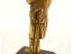 Small gilt bronze sculpture of Emperor Napoleon I on a rosewood base, 19th century