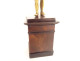 Small gilt bronze sculpture of Emperor Napoleon I on a rosewood base, 19th century