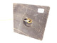 Empire style lamp base, classic column, grey marble, gilt bronze, late 19th century