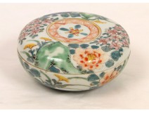 Chinese porcelain candy box Flowers 19th