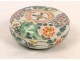 Chinese porcelain candy box Flowers 19th