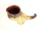 Zoomorphic ceramic pitcher by Célestin Vaser, Foulon Pottery, Séez, vintage 20th century