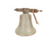 Bronze property bell, cast by Edouard Biron, Paris, late 19th century