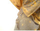Polychrome terracotta statue of the Immaculate Virgin and Child with a black serpent, 19th century