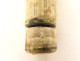 Love letter case with fabric and bow, made of lead and wood, late 18th century
