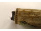 Love letter case with fabric and bow, made of lead and wood, late 18th century