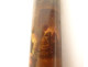 Love letter case with lacquered wood, horn, and flower bouquets, 19th century