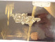 Japanese lacquered wood box with gilt decoration, Mount Fuji bronze figure, Japan, early 20th century